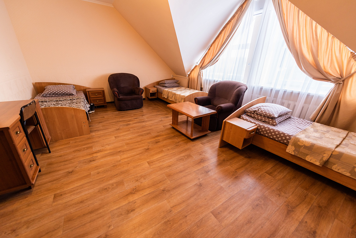 Стандарт с 3 раздельными кроватями